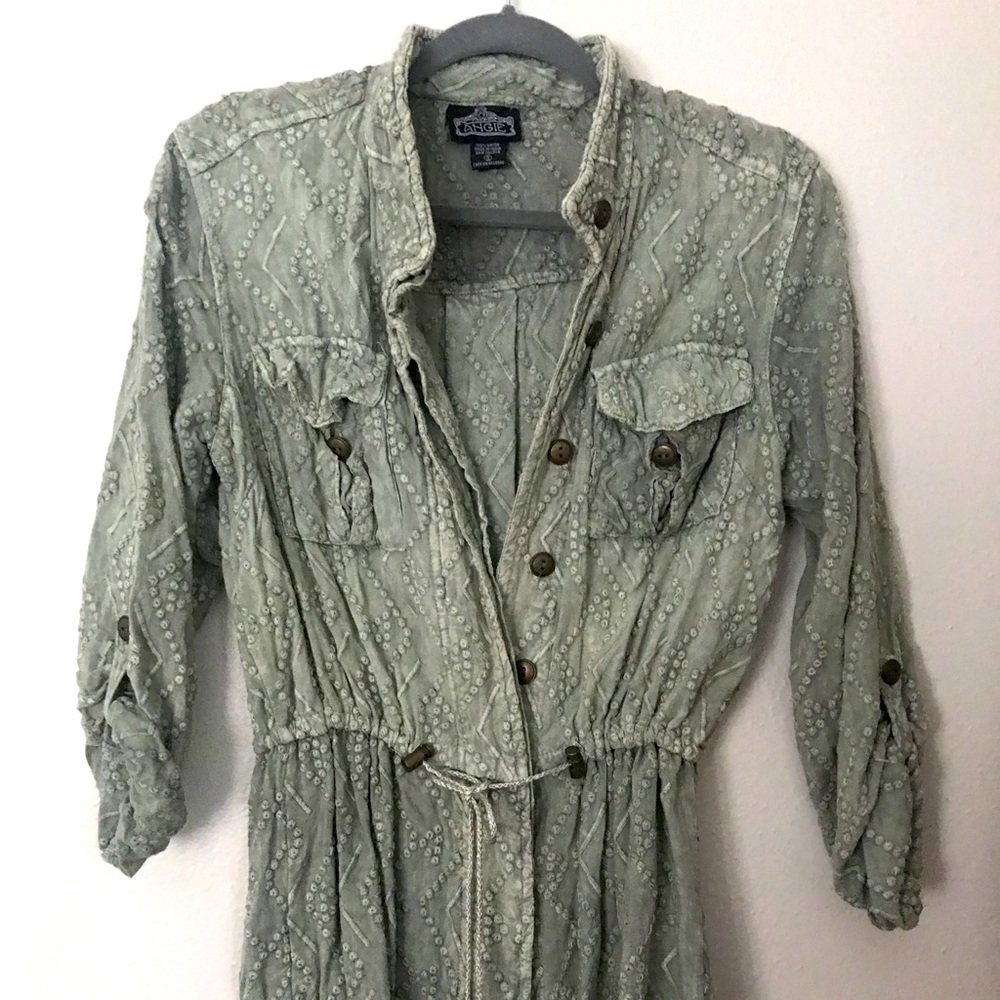 Lightweight Sage Coat